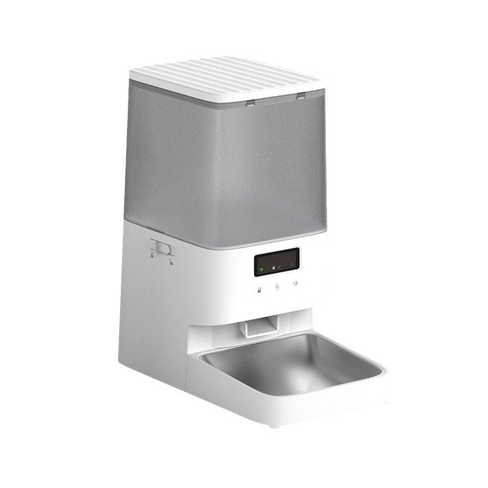 Wi-Fi リモコン自動ペットフィーダー猫犬用定量定量フードディスペンサー