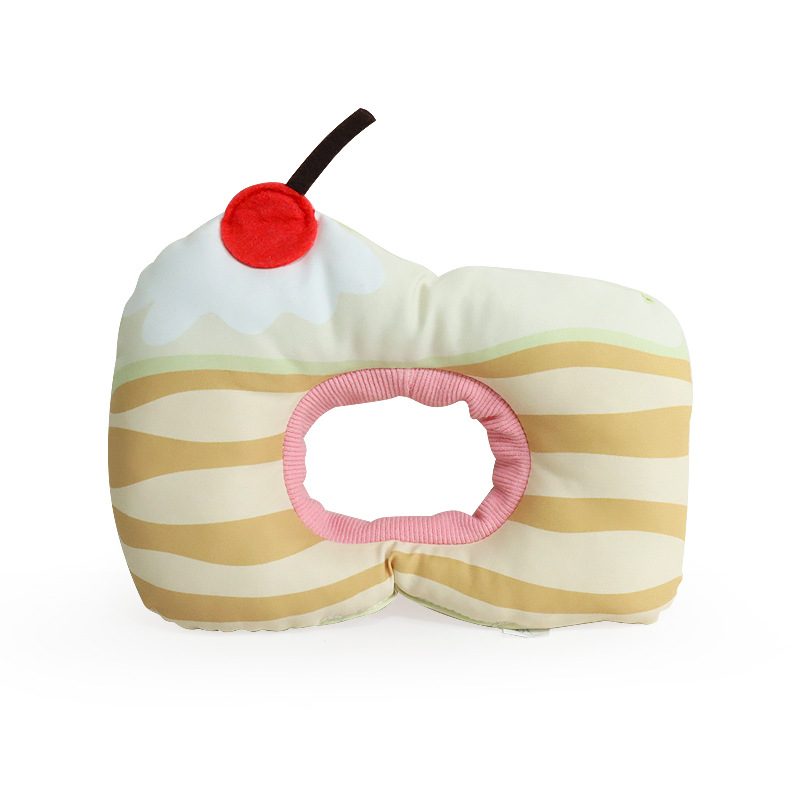 Collar isabelino para gatos, Protector de cuello suave ajustable para despu&eacute;s de la cirug&iacute;a, antilamer, colgante