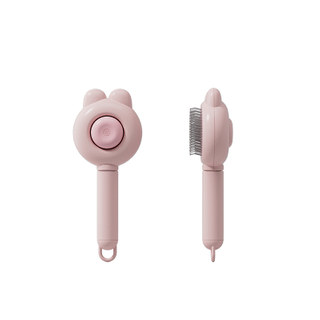 うさ耳ペットブラシ - かわいいウサギのデザインの猫と犬のグルーミングブラシ